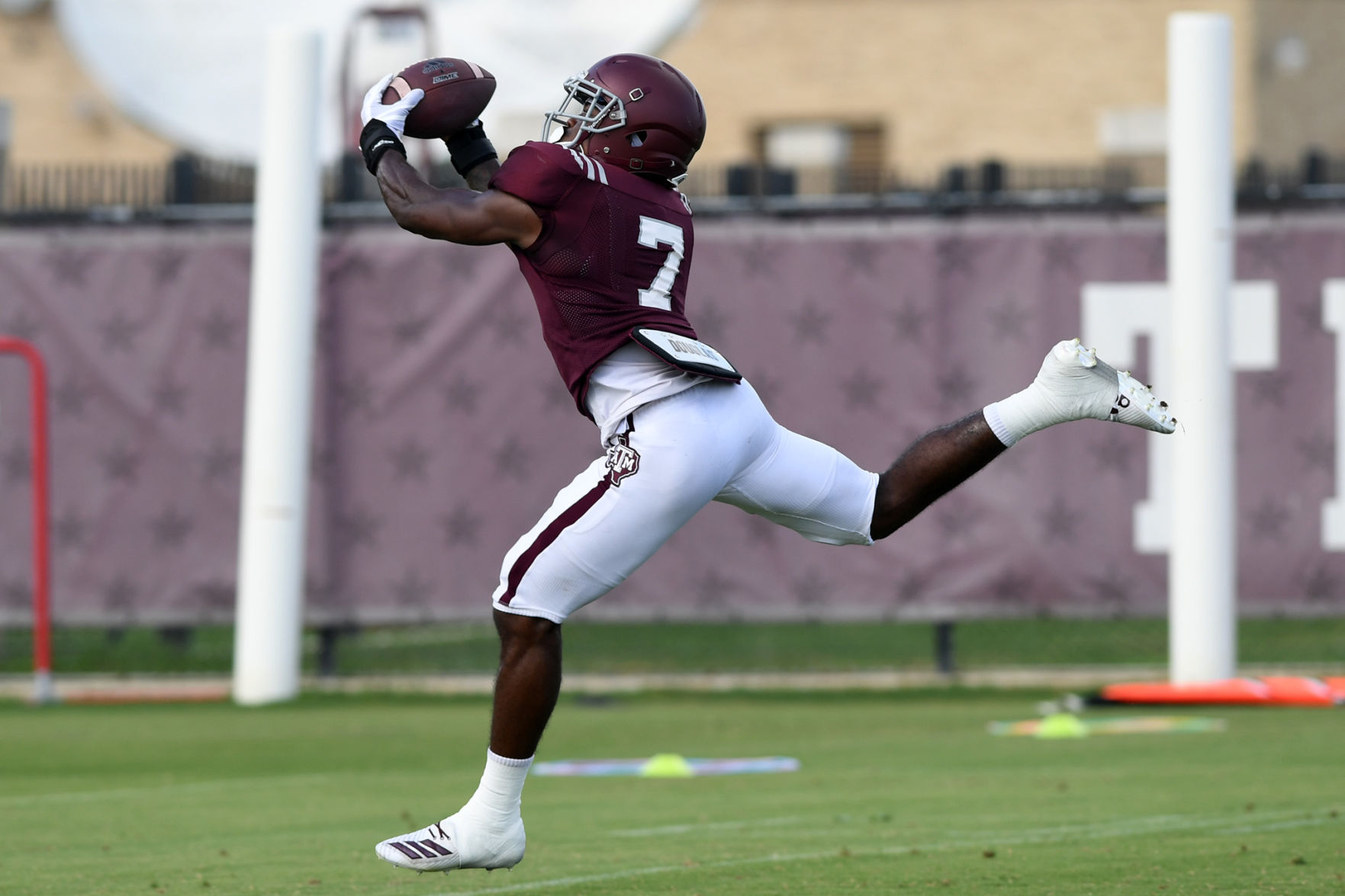 Aggie football practice